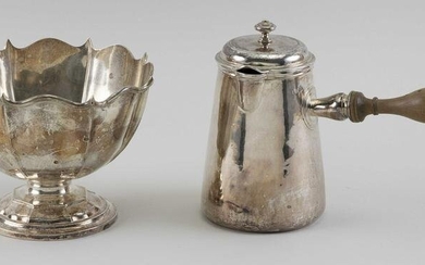TWO PIECES OF SILVER TABLEWARE Approx. 13.8 total troy