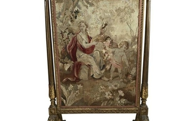 Tapestry Fireplace Screen 18th Century