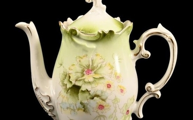 Tea Pot, Unmarked Prussia