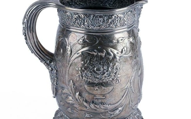 Tiffany & Co. Sterling Pitcher of Historical Interest