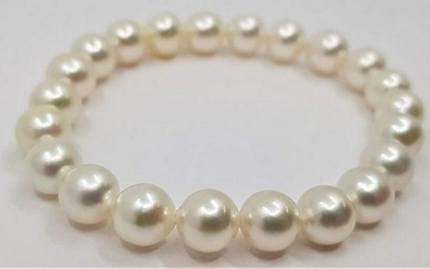 Top grade 8x9mm Akoya Pearls - Bracelet