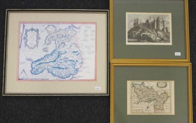 Two early Welsh framed maps