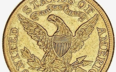 USA - 5 Dollar 1887-S (San Francisco) Liberty Head - Gold
