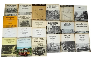 VINTAGE BOOKS ABOUT AMERICAN STREET RAILWAYS