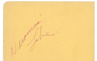 Veronica Lake Signature