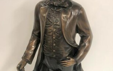 Vintage Bronze General Sam Houston Sculpture