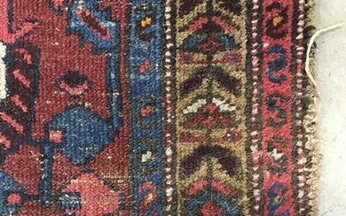 Vintage Handmade Persian Wool Runner