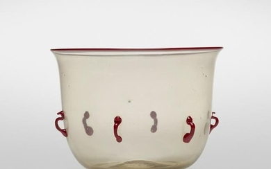 Vittorio Zecchin, Soffiato bowl, model 5069