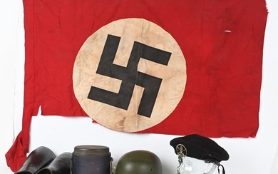WWII NAZI GERMAN / SWISS / SOVIET / US LOT HELMET