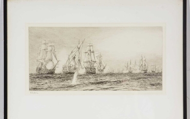 William Lionel Wyllie - etching