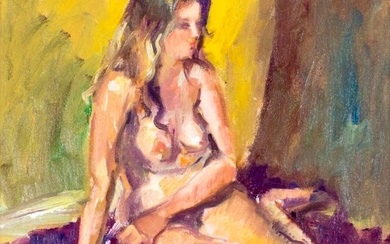 William Vincent (NM,FL,1939-2004) oil painting