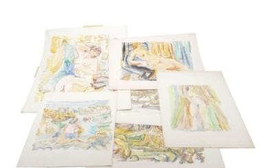 Yolanda Fusco Figure and Landscape Monoprints