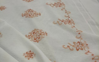 vintage muslin fabric made in Italy - 500 x 170 cm - Cotton - 21st century