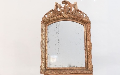 Miroir d'époque fin Régence, début XVIIIe, bois st…