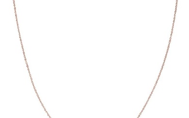 14K Rose Gold 1.15 mm Singapore Chain