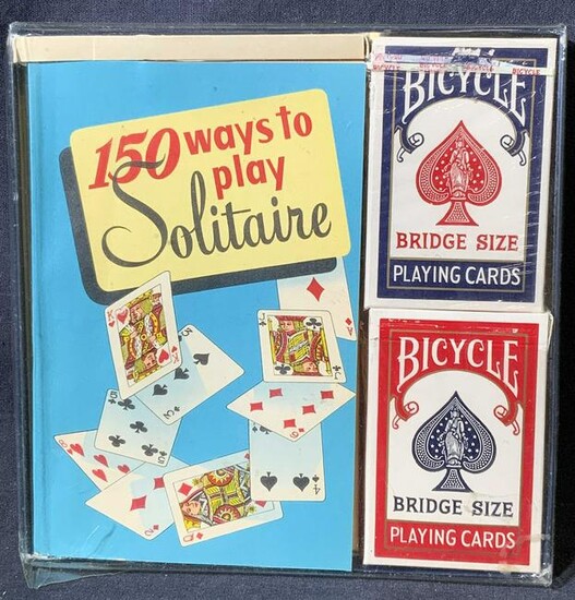 150 Ways to Play Solitaire w/ Two Bicycle Decks
