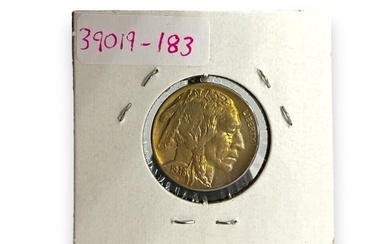 1938-D U.S. Buffalo Nickel Coin