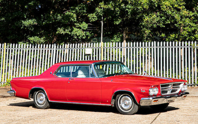 1964 Chrysler 300-K Hardtop Coupé, Registration no. Not UK Registered Chassis no. 8443163614 Engine no. TBC