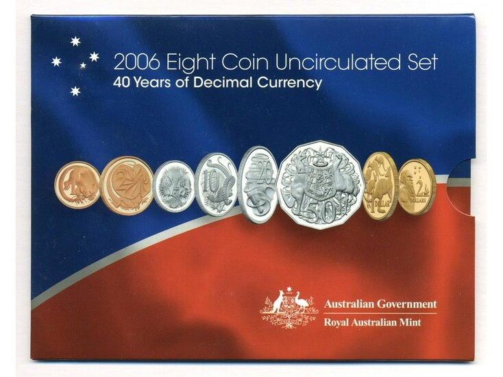 2006 Australian 8-coin Proof Set