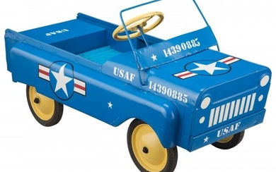 21022: Garton Toy Company No. 5400 Air Force Pedal Jeep