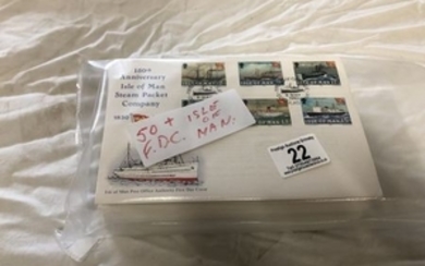 50+ Isle Of Mann first day covers