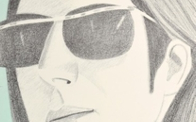 Alex Katz (b. 1927) - Alex Katz "Ada with Sunglasses" Lithograph, Signed AP