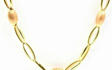 Chimento 18k Yellow & Rose Gold Oval Link Chain