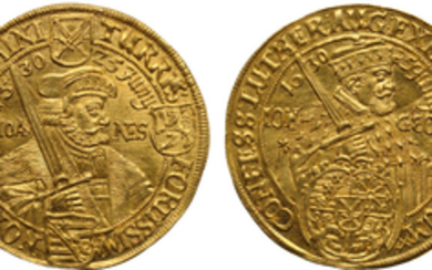 German States, Saxony, Albertine Line, Johann George I (1611-1656), Gold 2 Ducats, 1630