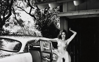 Helmut Newton, Domestic Nude 8, Los Angeles