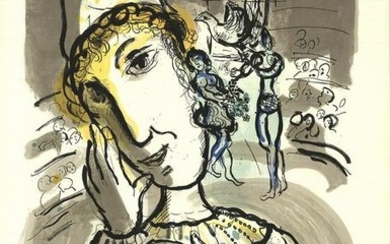 Marc Chagall: Circus with Yellow Clown