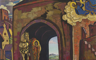 Nicholas Roerich (1874-1947), St Mercurius of Smolensk