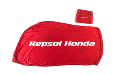 Nicky Hayden's Repsol Honda MotoGP Motorcycle cover