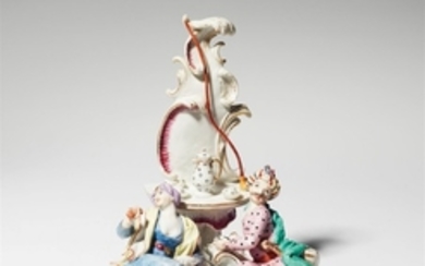 A Nymphenburg porcelain group with a Turkish ...