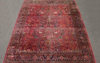 Room Size Sarouk Carpet
