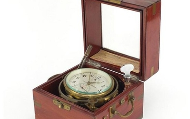 Russian two day marine chronometer, housed in a