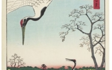 UTAGAWA HIROSHIGE I (1797–1858) MINOWA, KANASUGI, MIKAWASHIMA EDO PERIOD, 19TH CENTURY