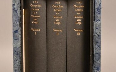 3 Vols Complete Letters of Van Gogh 1958