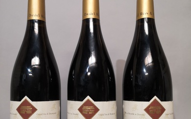 3 bouteilles CLOS VOUGEOT Grand Cru - Le Petit Maupertuis - Daniel RION Fils 2011....