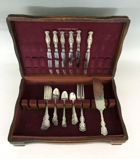 38 PC. WHITING "LOUIS XV" STERLING FLATWARE