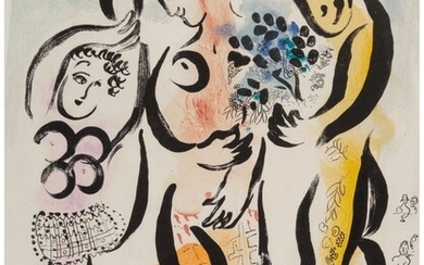 41022: Marc Chagall (1887-1985) Les Trois Acrobates, 19