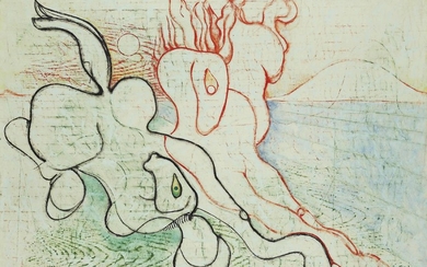 Max Ernst (1891-1976), La mariée du vent