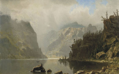 Albert Bierstadt (1830-1902), Western Landscape