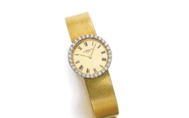 Lady's gold and diamond wristwatch, Chopard