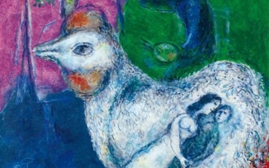 GRAND COQ BLANC, Marc Chagall
