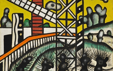 PAYSAGE D'HIVER, Fernand Léger