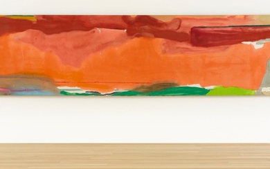 UNDER APRIL MOOD, Helen Frankenthaler