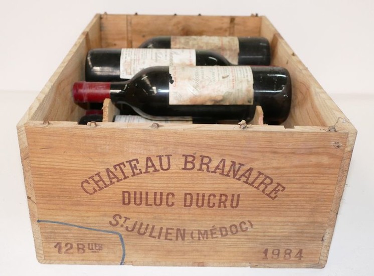 9 Btles Château Branaire 1984 4ème GCC Saint Julie…