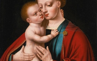 VIRGIN AND CHILD, Antwerp School, circa 1530-1540