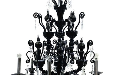 A Barovier & Toso 'Taif' glass chandelier