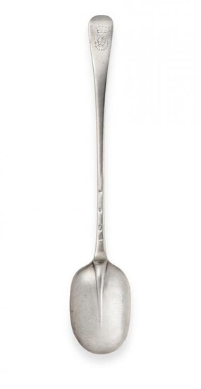 A George I Silver Hash-Spoon, Maker's Mark Worn, London, 1721,...